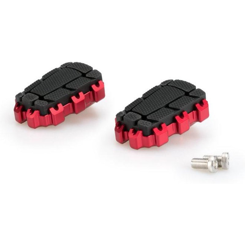 20851R - Puig Enduro 2 Footpegs For KTM 1050 Adventure 2015-2016 - Red
