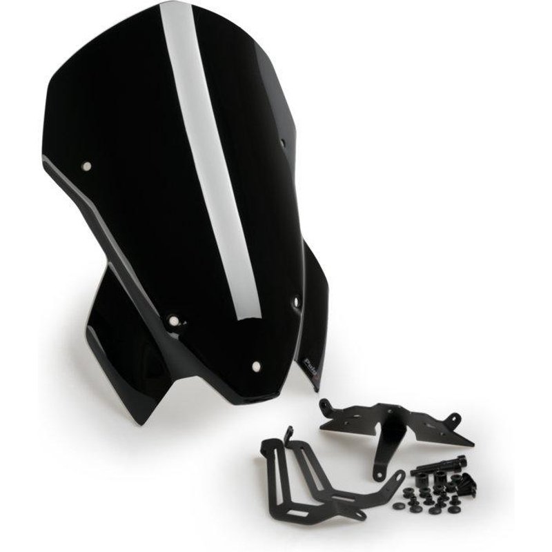 20889N - Puig New Generation Touring Screen For BMW M1000 R 2023-2024 - Black