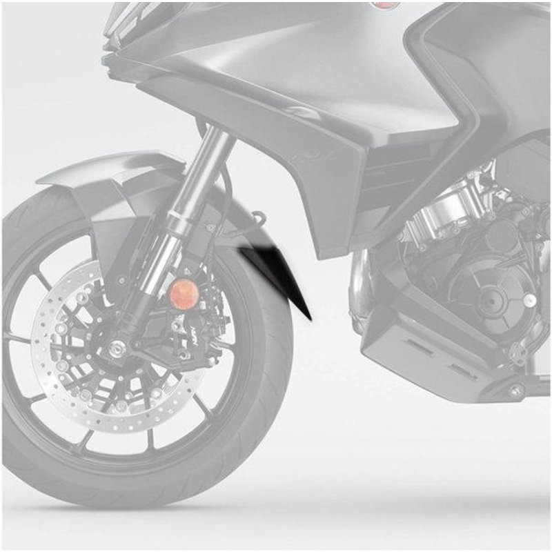 21237N - Puig Front Fender Extender For Honda NT1100 2022-2024 - Black