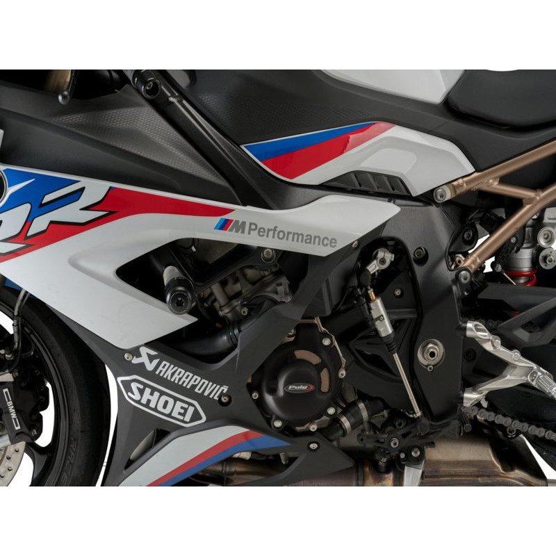 21503N - Puig Championship Engine Cover Track For BMW M1000 R 2023-2025 - Black