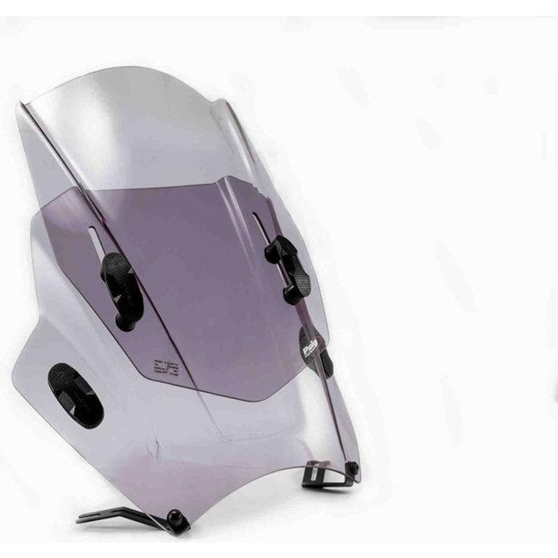 2193H - Puig Adjustable Twin Screen For Suzuki 125 XT 1999-2000 - Light Smoke