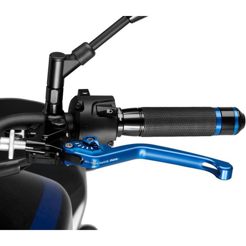 220AA - Puig Fixed V3 Clutch Lever For Ducati 1098 2007-2008 - Blue With Blue Selector