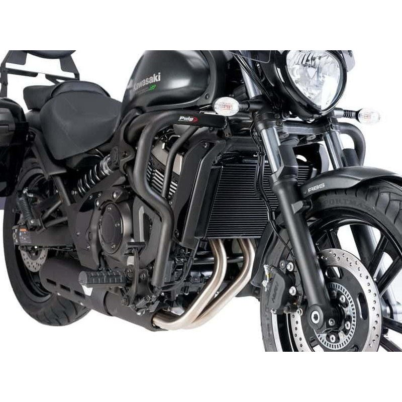 8544N - Puig Engine Guard For Kawasaki Vulcan 650 S 2015-2025 - Black