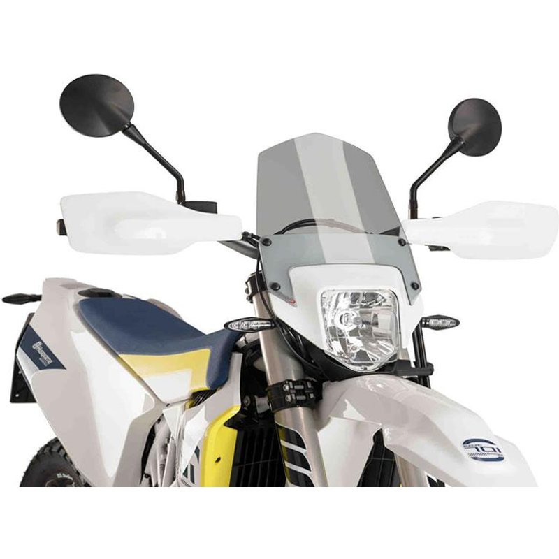 9867H - Puig New Generation Sport Screen For Husqvarna 701 Supermoto 2015-2025 - Light Smoke