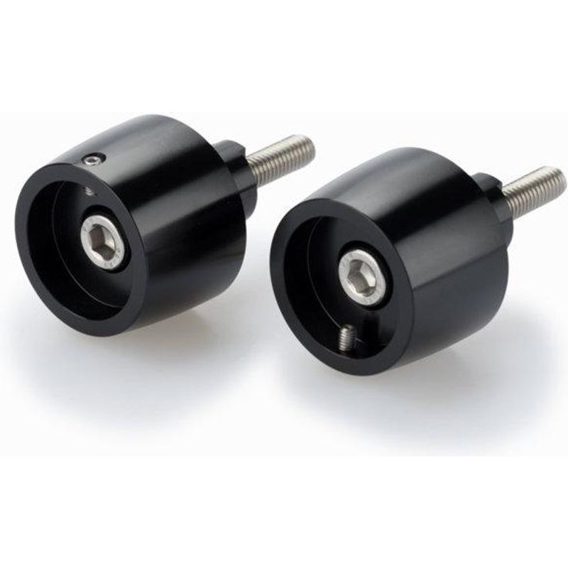 9877N - Puig Thruster Bar Ends For Kawasaki H2 SX SE 2022-2025 - Black