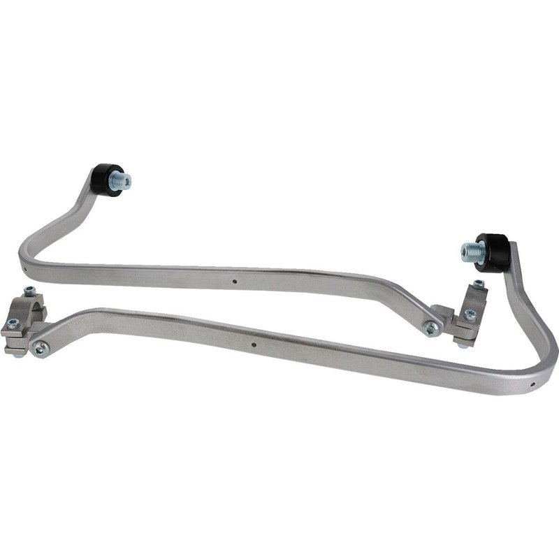 BHG-088-00-NP - Barkbusters Two Point Mount Handguard Hardware Kit For Moto Guzzi V85 850 TT 2019-2024 - Silver