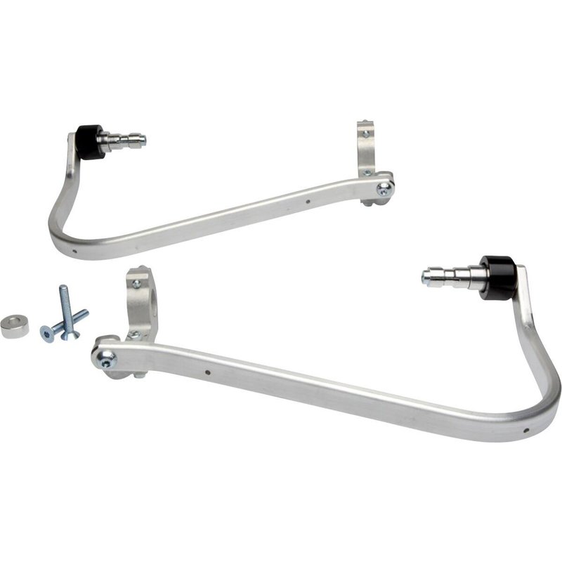 BHG-046-04-NP - Barkbusters Two Point Mount Handguard Hardware Kit For Ural Tourist 750 2007-2016 - Silver