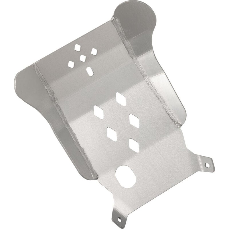 342 - Moose Racing Aluminium Skid Plate For Gas Gas EC 250 2024 - Silver