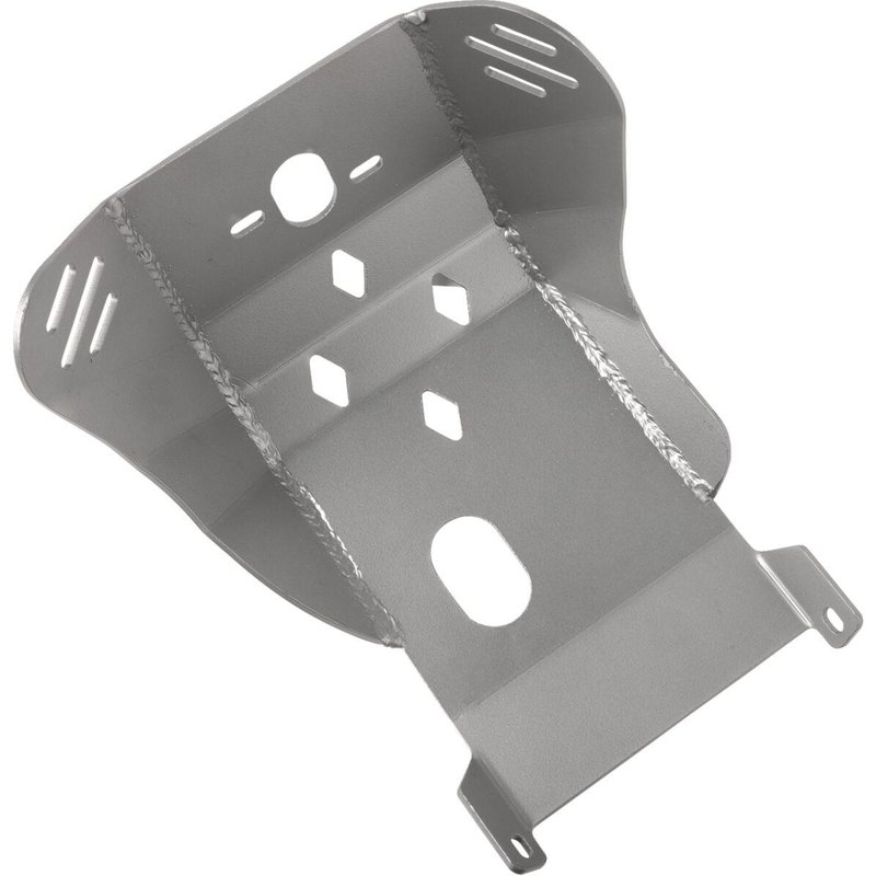 344 - Moose Racing Aluminium Skid Plate For Gas Gas ES 350 2024 - Silver