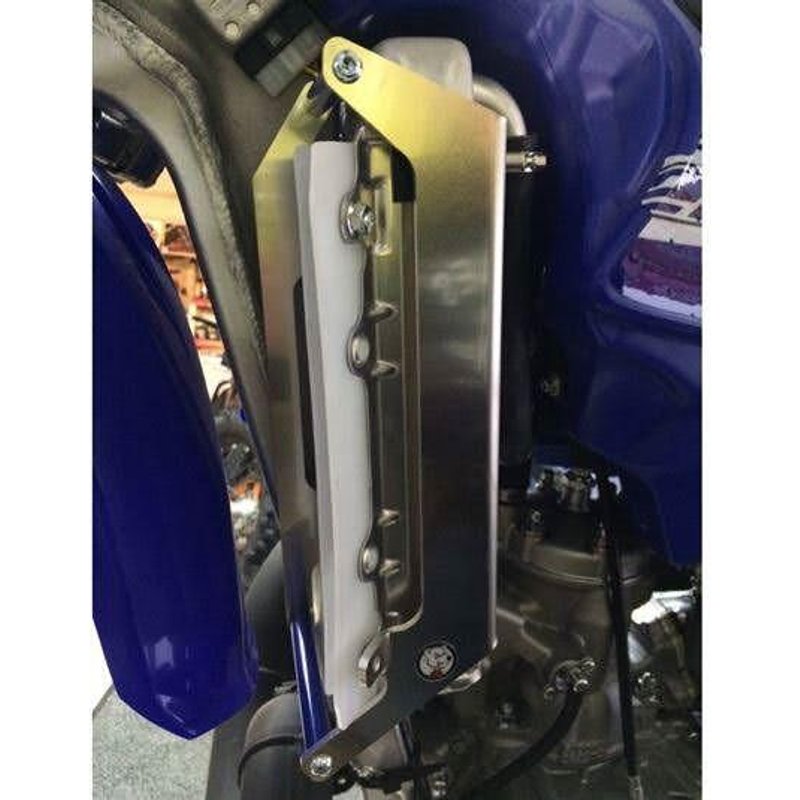 AX3017 - AXP Radiator Braces For Yamaha YZ125 2002-2021 - Silver