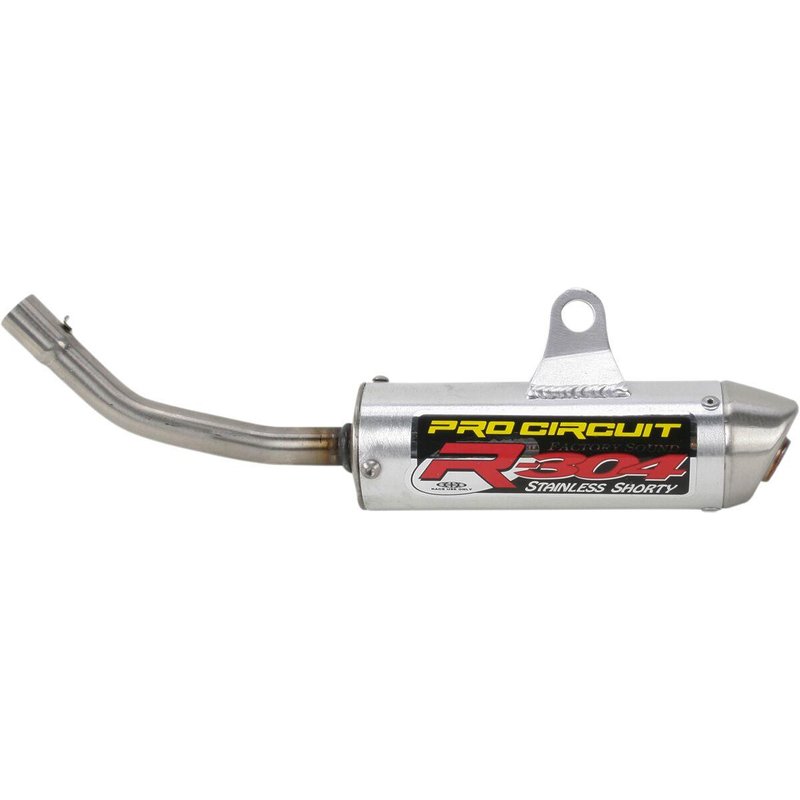 ST09085-RE - Pro Circuit R304 Shorty Silencers For KTM SX85 2008-2017 - Silver