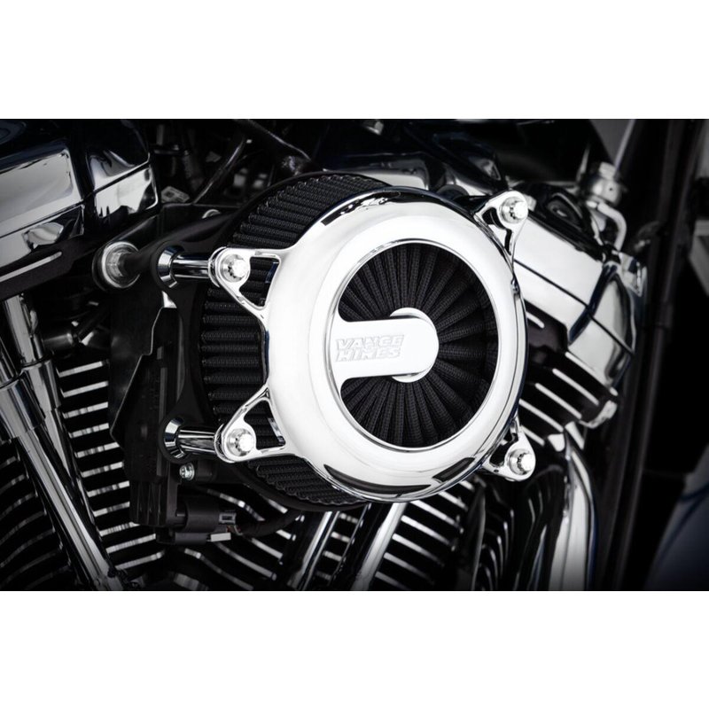 70375 - Vance & Hines VO2 Rogue Air Intake Kit For Harley Davidson FLHR 1584 2008-2011 - Chrome