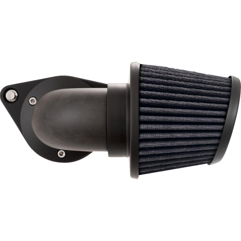 41059 - Vance & Hines VO2 Falcon Air Intake For Harley Davidson XL1200C 1996-2020 - Black/Carbon Fibre