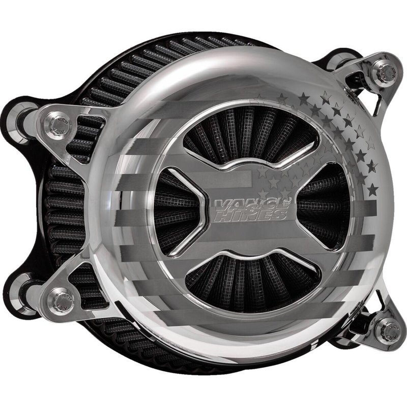 72045FG - Vance & Hines VO2 America Air Cleaner For Harley Davidson FLDE 1750 ABS 2018-2020 - Chrome