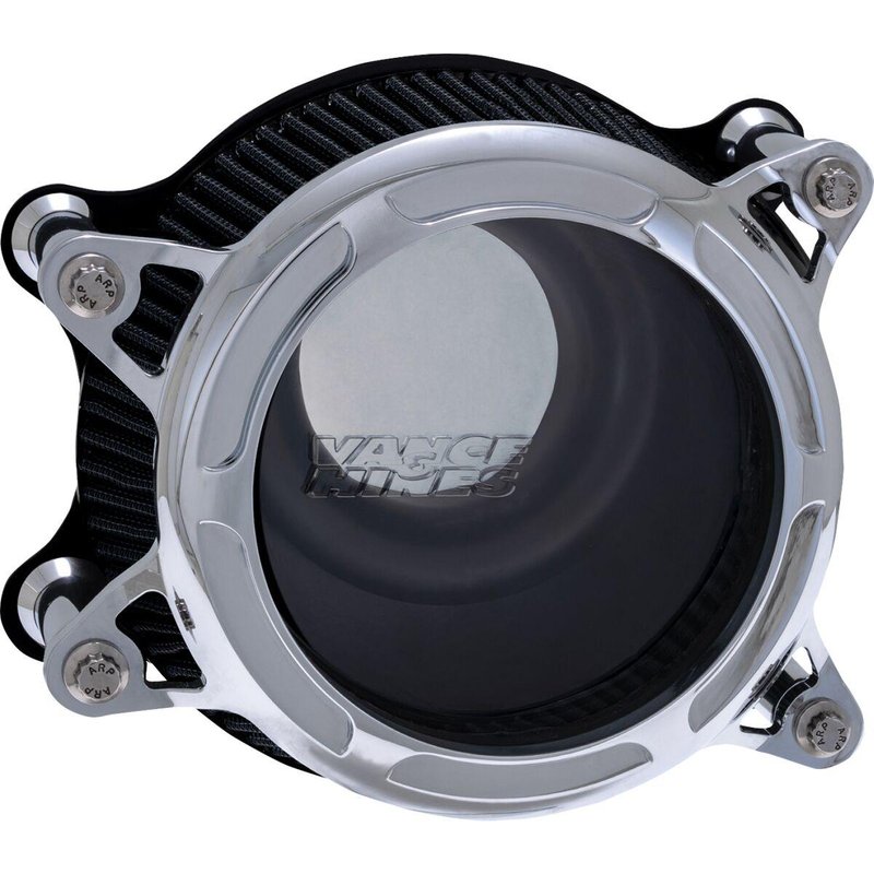 71073 - Vance & Hines VO2 Insight Air Intake Kit For Harley Davidson FLD 1690 2012-2013 - Chrome
