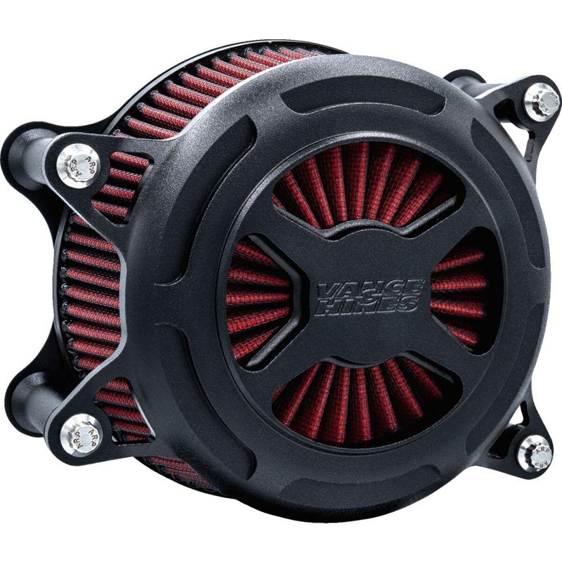 41101 - Vance & Hines VO2 X Air Intake For Harley Davidson FLFBS 1923 ABS 2025-2026 - Black/Wrinkle