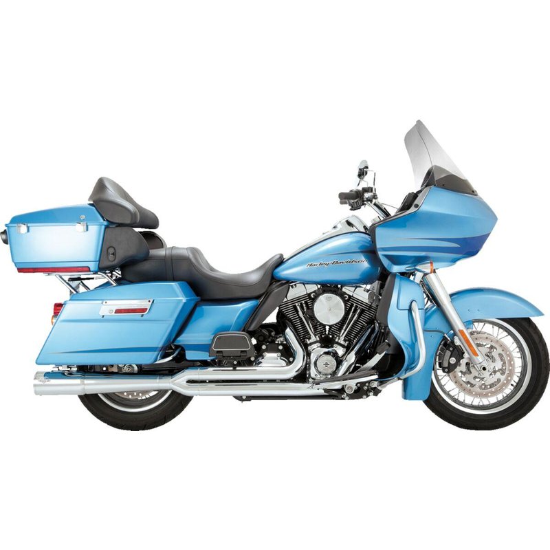 17359 - Vance & Hines Pro Pipe 2 Into 1 Exhaust System For Harley Davidson FLHR 1584 2009-2011 - Chrome