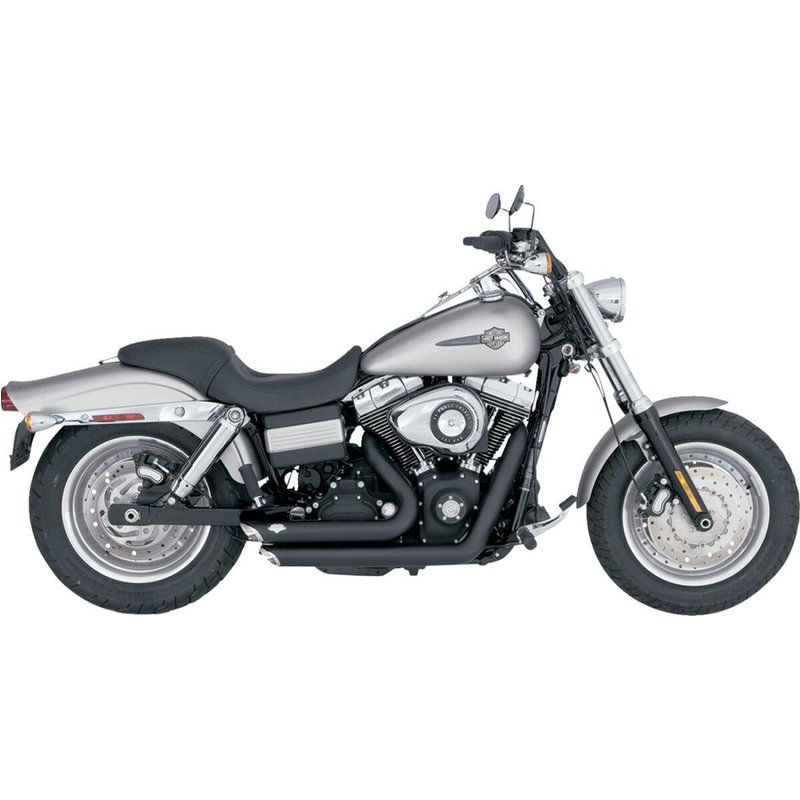 47317 - 47317 - Vance & Hines Shortshots Staggered Exhaust Systems - Harley Davidson FXDWG 1690 2013-2017