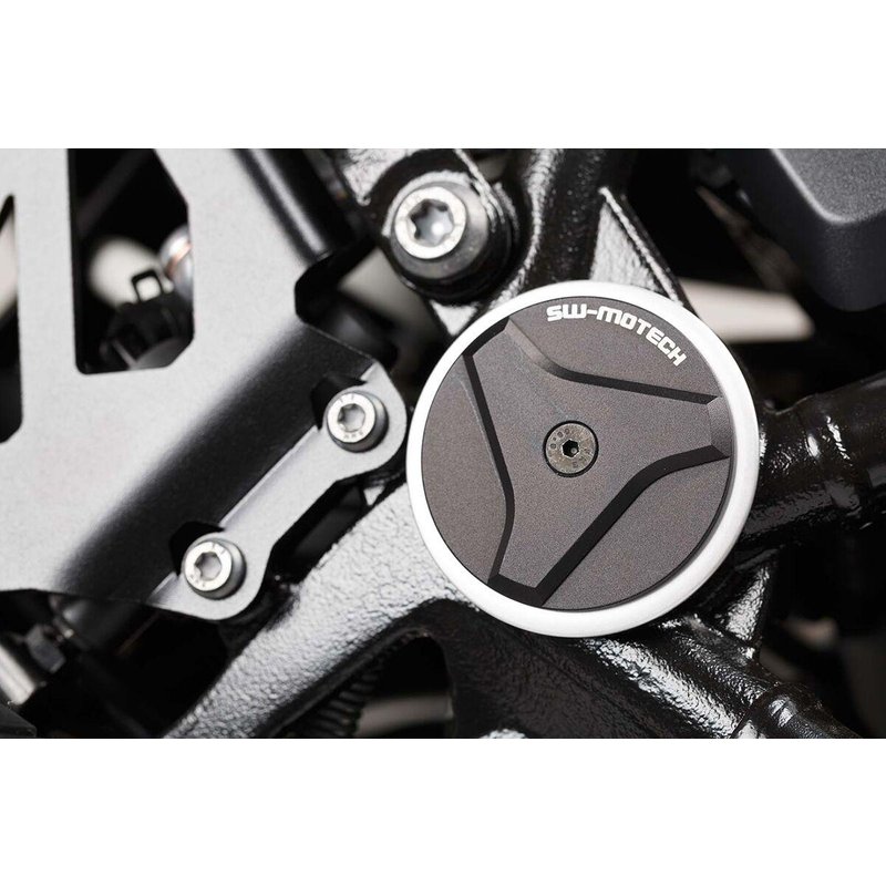 RAD.07.737.10100/B - SW Motech Frame Caps - BMW R 1250 RT 2019-2024 - Black