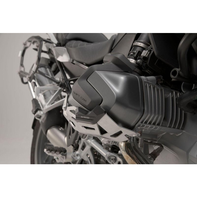 MSS.07.904.10201 - SW Motech Cylinder Guard - BMW R 1250 RT 2019-2024 - Anodised/Black/Silver