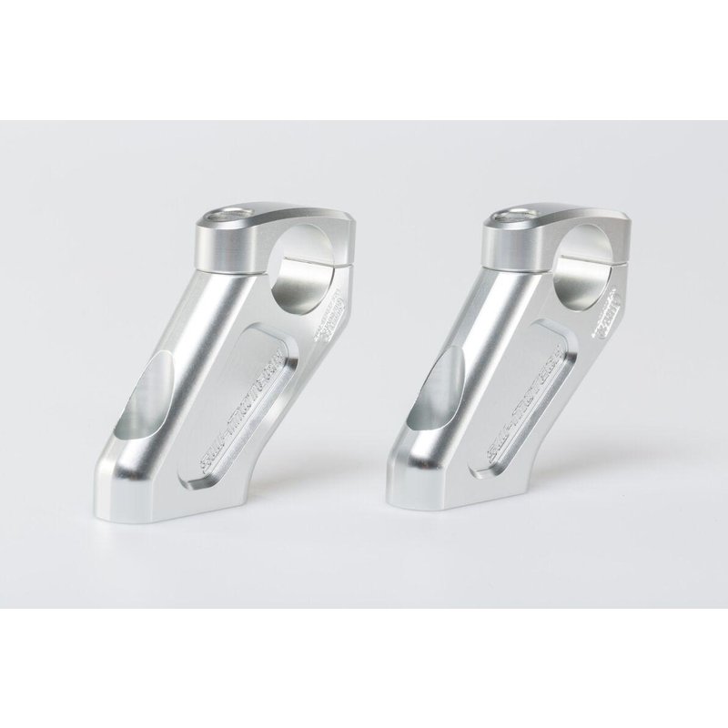 LEH.07.039.12200/S - SW Motech Bar Back Handlebar Riser Kit - BMW R 1200 GS 2008-2012 - Anodised/Silver
