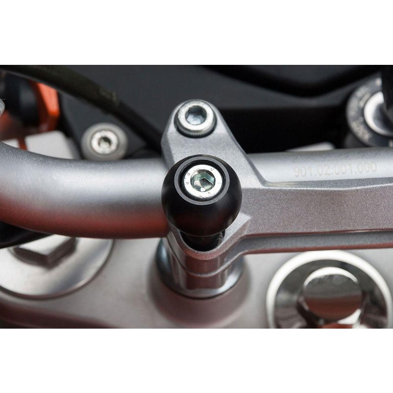 CPA.00.424.111 - SW Motech 1" Ball - Triumph Sprint 1050ST 2005-2011 - Black