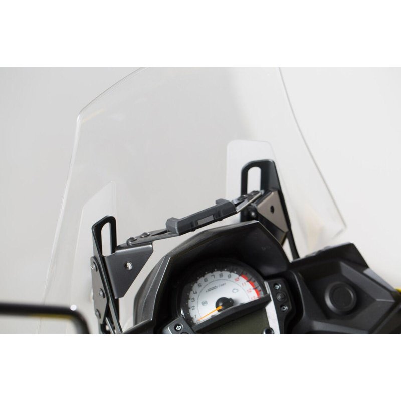 GPS.08.646.10700/B - SW Motech GPS Mount For Cockpit For Kawasaki KLE 650 2014-2015 - Black