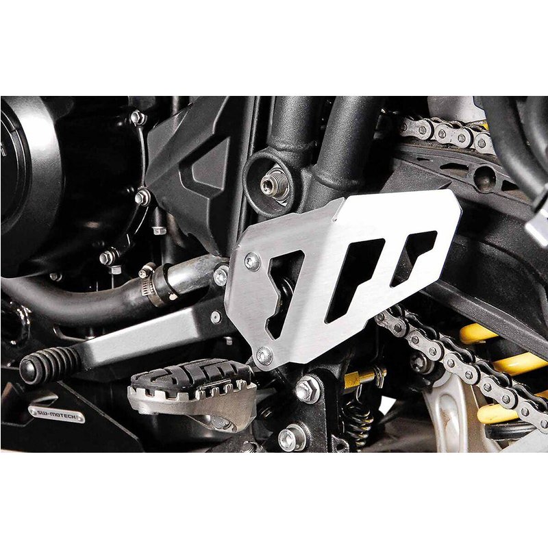 SCT.11.953.10100/S - SW Motech Brake Cylinder Guard - Triumph Tiger 900 GT 2020-2023 - Aluminium/Natural