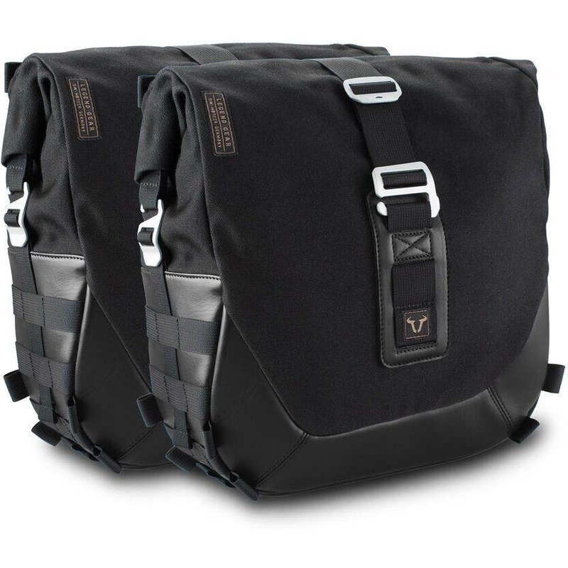 BC.HTA.06.642.20100 - SW Motech Legend Side Pannier Bag System LC For Yamaha XSR 700 2016-2024 - Black