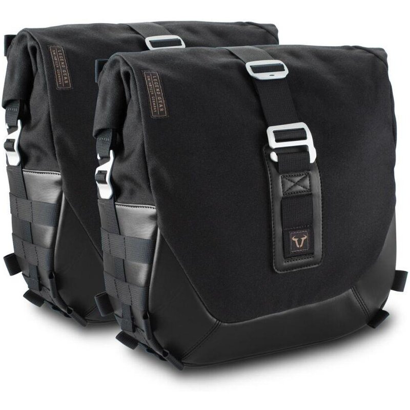 BC.HTA.08.933.20100 - SW Motech Legend Side Pannier Bag System LC For Kawasaki W 800 2011-2016 - Black