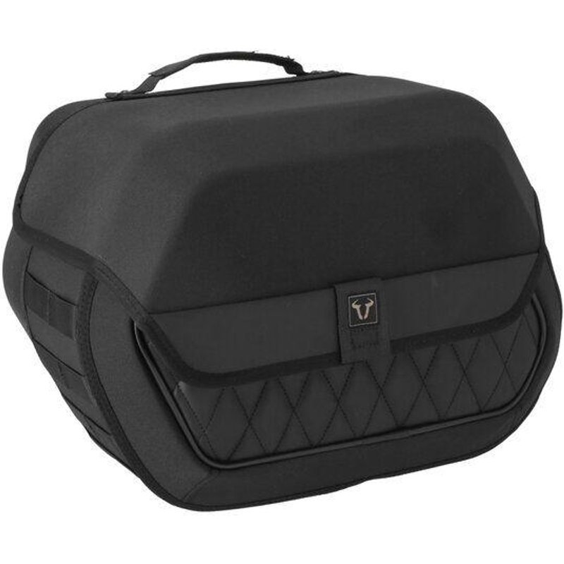 BC.HTA.00.682.11100 - SW Motech Legend Gear LH1 Side Pannier Bag (Left) For Moto Morini 6 1/2 Seimmezzo 650 SCR ABS Left - Black