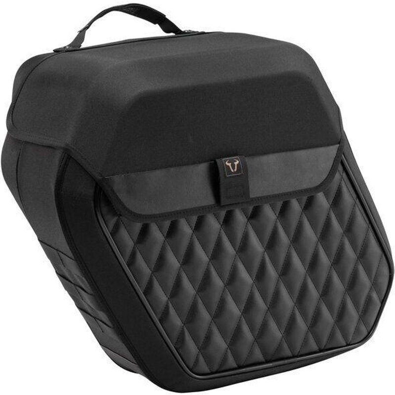 BC.HTA.18.682.20300 - SW Motech Legend Gear LH2 Side Pannier Bag System (Left) For Harley Davidson FXFB 1750 ABS 2018-2021 Left - Black