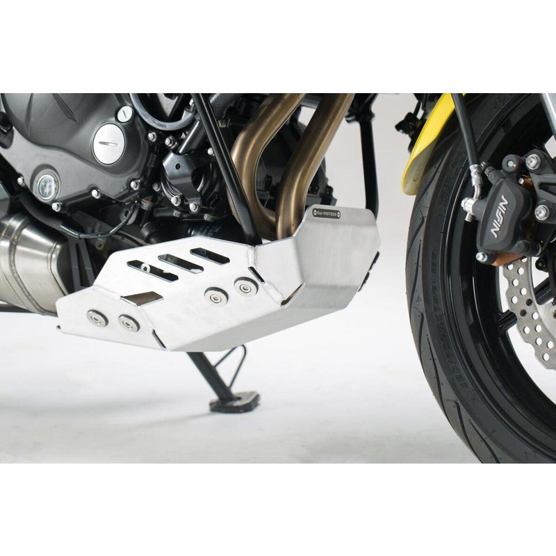 MSS.08.518.10000/S - SW Motech Engine Guard For Kawasaki KLE 650 2014-2015 Lower - Brushed/Silver