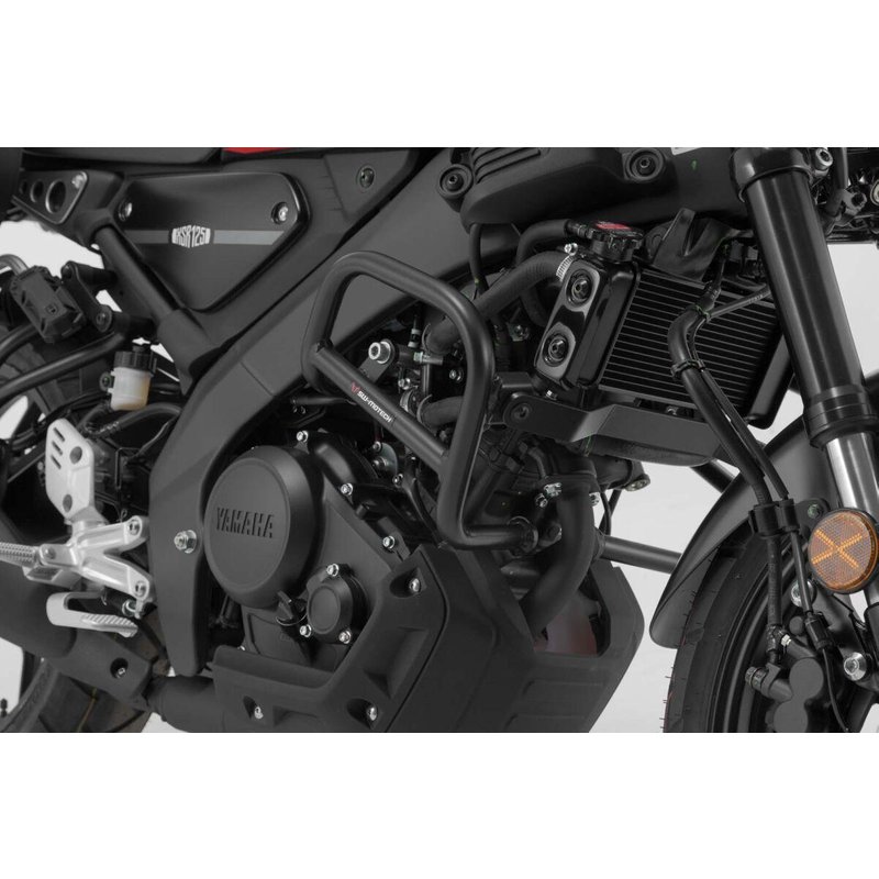 SBL.06.977.10000/B - SW Motech Crash Bars For Yamaha MT-125 ABS 2020-2024 - Black