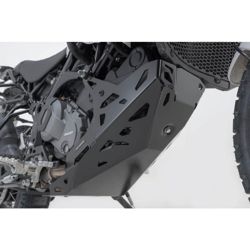 MSS.22.995.10000/B - SW Motech Engine Guard For Ducati Desert X 950 ABS Lower - Black