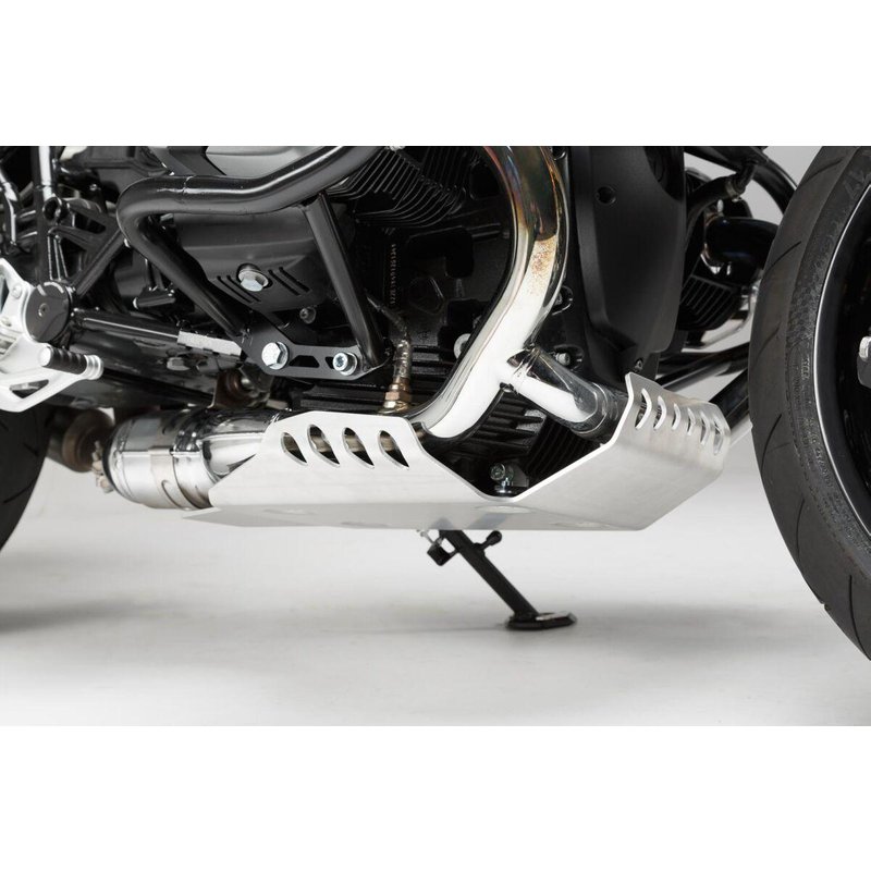 MSS.07.512.10000/S - SW Motech Engine Guard For BMW R Nine T ABS Lower - Brushed/Silver