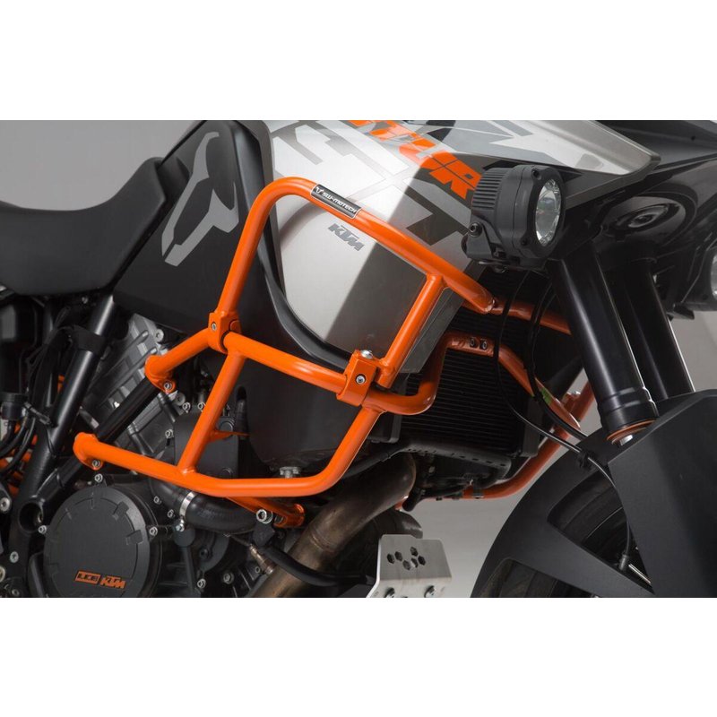 SBL.04.338.10101/O - SW Motech Upper Crash Bars For KTM Adventure 1050 ABS 2015-2016 - Orange