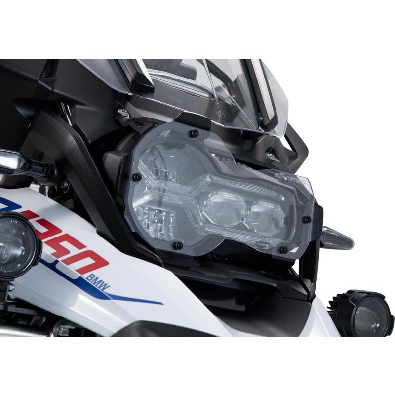 LPS.07.786.10001/B - SW Motech Headlight Guard For BMW R 1200 GS ABS Front Black/Powder-Coated Clear