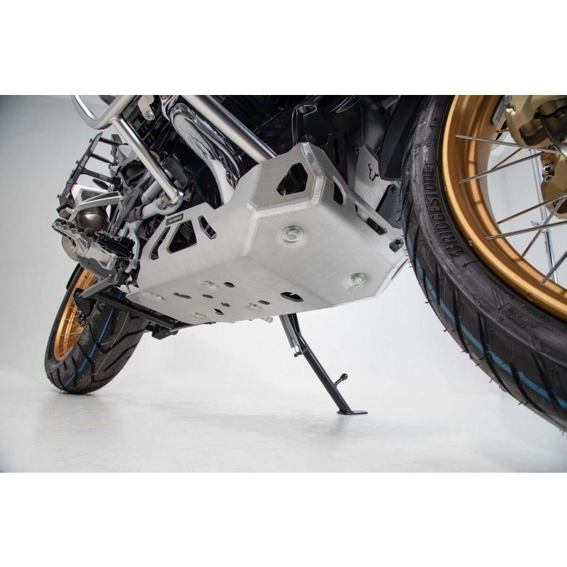 MSS.07.904.10002/S - SW Motech Engine Guard For BMW R 1250 GS ABS Lower - Brushed/Silver