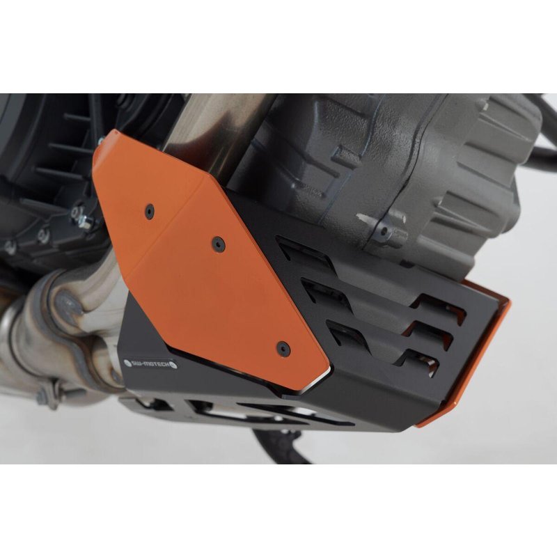 MSS.04.532.10003 - SW Motech Front Spoiler For KTM Super Duke 1290 GT ABS Front/Lower - Black/Orange