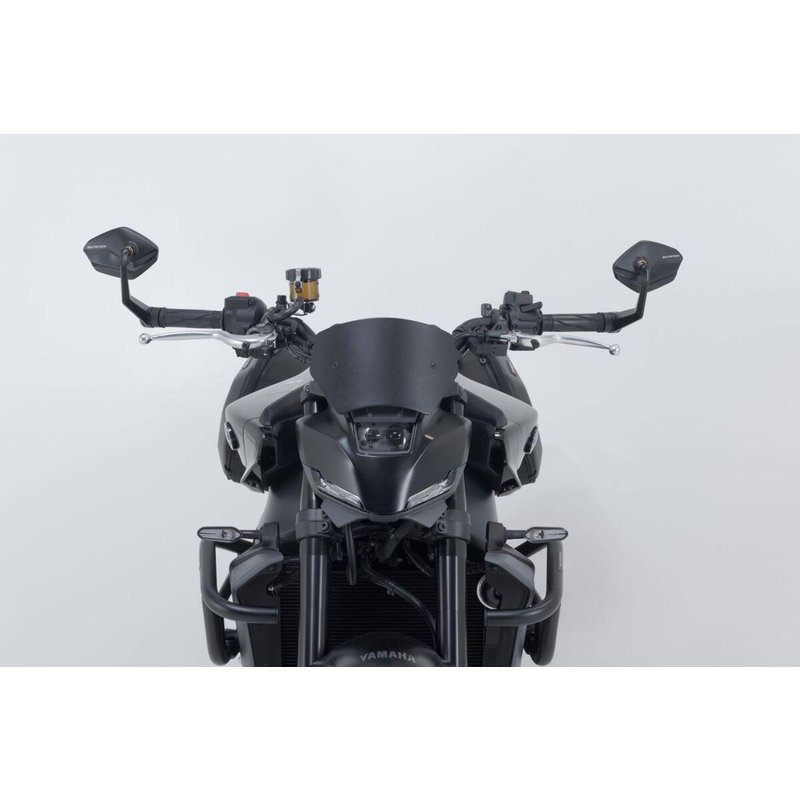MIR.06.036.10000 - SW Motech Mirror End Bars For Yamaha MT-09 2023-2024 - Anodized Black