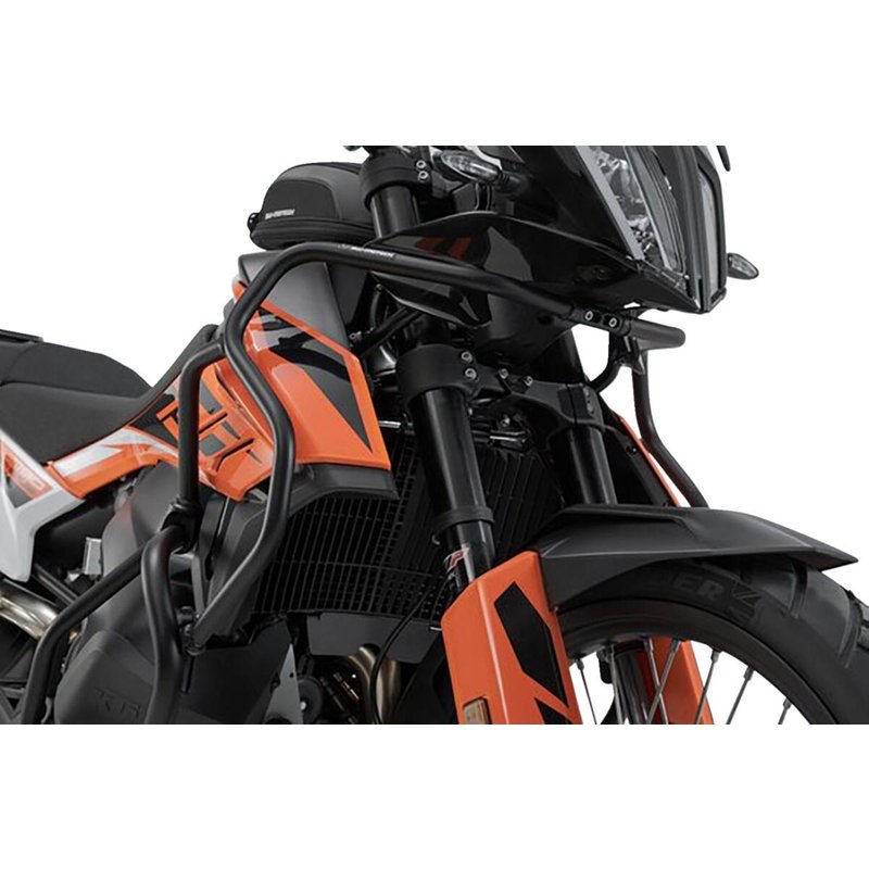SBL.04.521.10100/B - SW Motech Upper Crash Bars - KTM Adventure 890 R 2021-2022 - Black