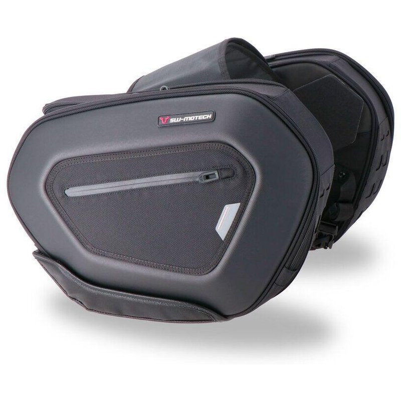 BC.HTA.11.740.36200 - SW Motech PRO Blaze Saddlebag Set For Triumph Speed Triple 1200 RR 2021-2024 - Black