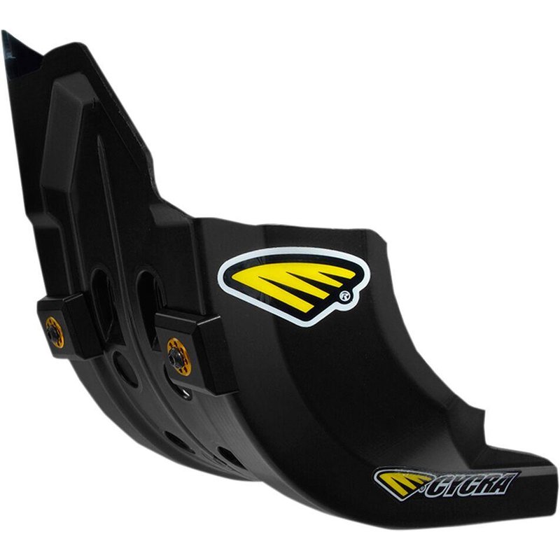 1CYC-6224-12 - Cycra Full Armor Skid Plate For Yamaha WRF250 2015-2021 - Black