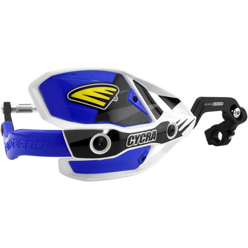 1CYC-7408-62X - 1CYC-7408-62X - Cycra Ultra Probend CRM Wrap Around Handguards For 1-1/8" Handlebars - White/Blue