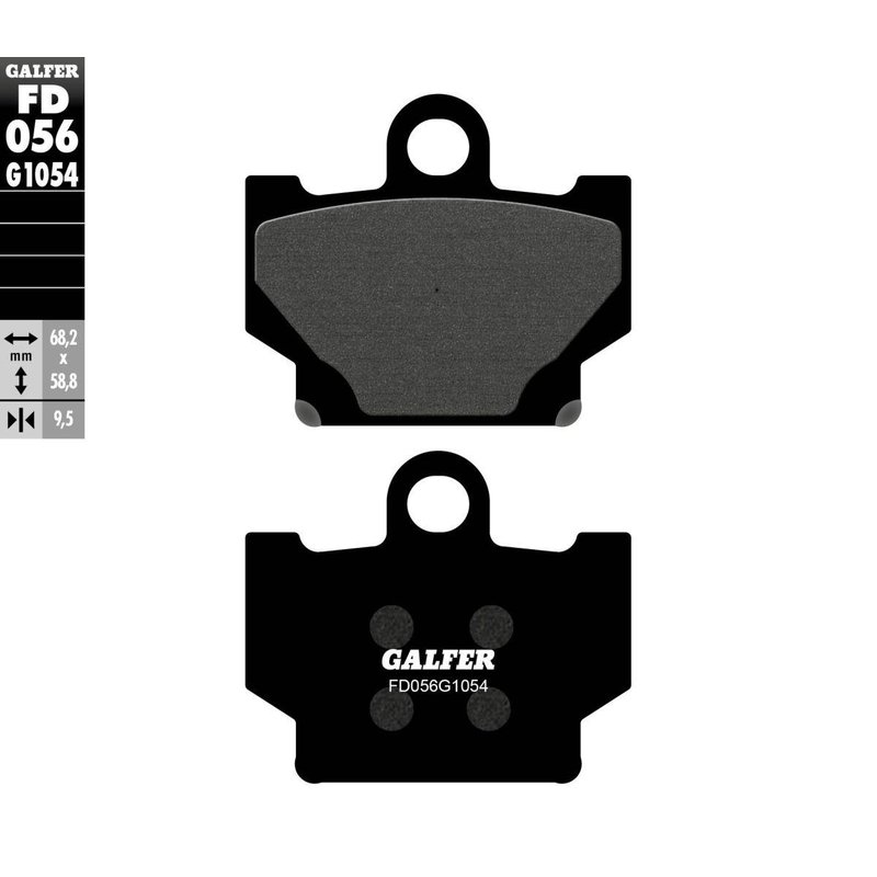 FD056G1054 - Galfer Semi Metallic Brake Pads For Yamaha SR 250 1991-1998 - Front