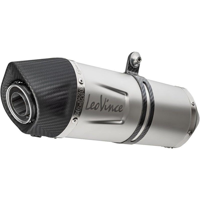 8491E - LeoVince LV One Evo Stainless Steel Silencer For Triumph Tiger 800 XC 2011-2014 Right
