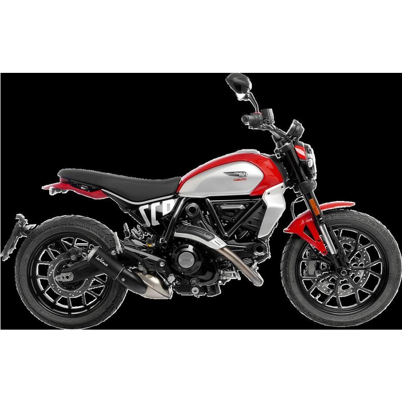 15266B - LeoVince LV-10 Silencer For Ducati Scrambler 803 2023-2024