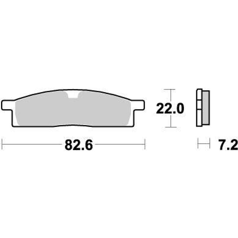 91221 - 091221 - Moto Master Nitro Front Brake Pads - Yamaha YZ85 2002-2018