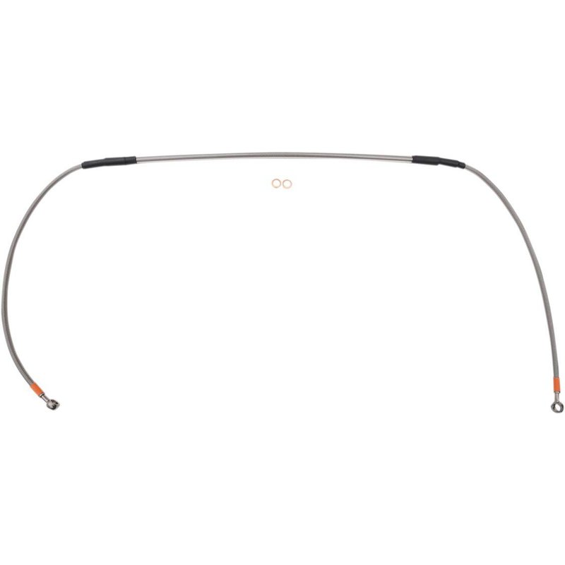 212004 - Moto Master Stainless Steel Brake Hose For Kawasaki KX125 2003-2008 - Front